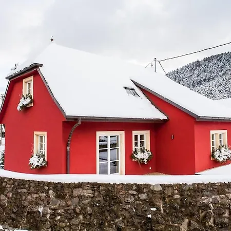 Doller 4 Stars Hot Tub Mountain Ballon D'alsace Ferienhaus *